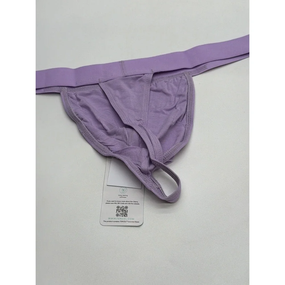 Todd Sanfield Essential Thong Lavender Purple Tencel MicroModal Men XL ES1787